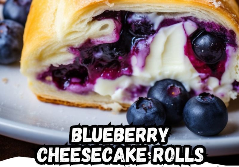 Blueberry Cheesecake Rolls A Sweet Twist On A Classic Recipesmooth