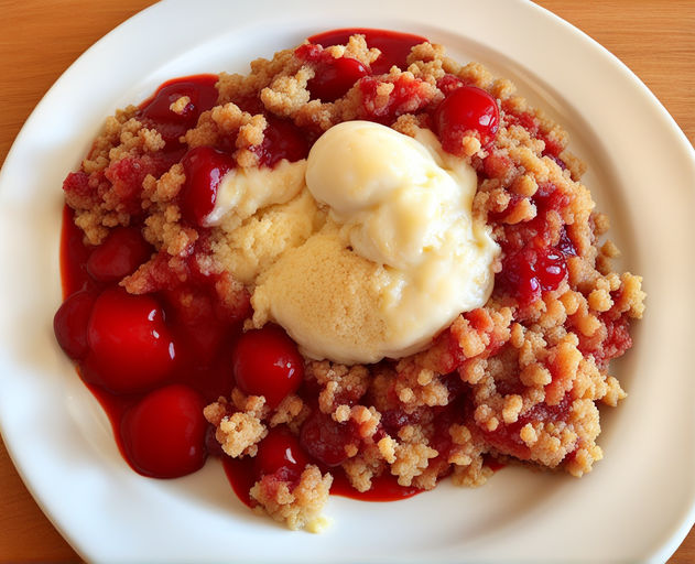 Gluten-Free Cherry Crisp That Tastes Amazing